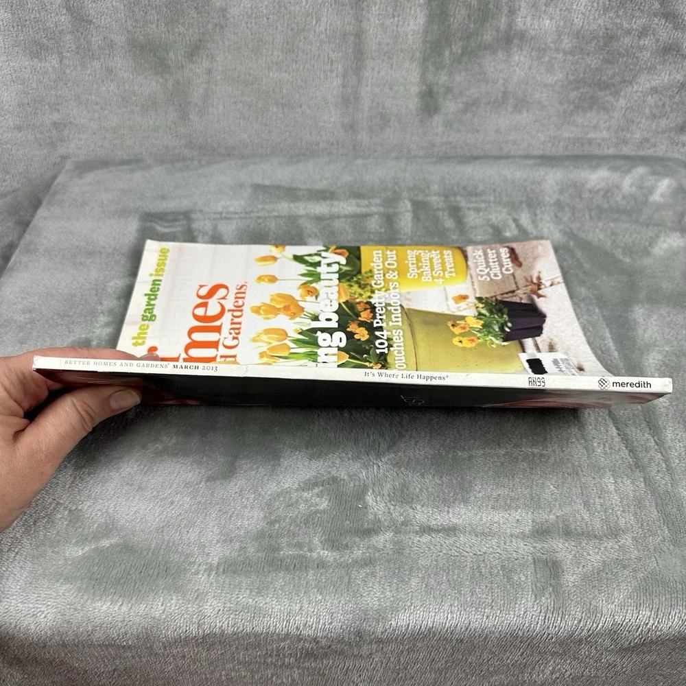 Better Homes and Gardens Magazine March 2013 Spring